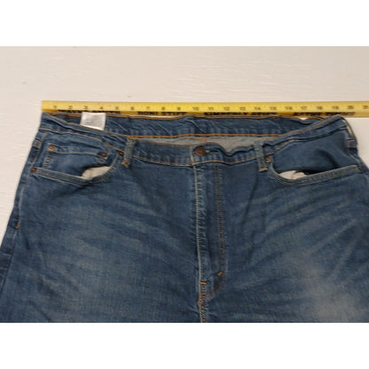 Levi's (42x32) Relaxed Straight Boot Cut Blue Denim Jeans