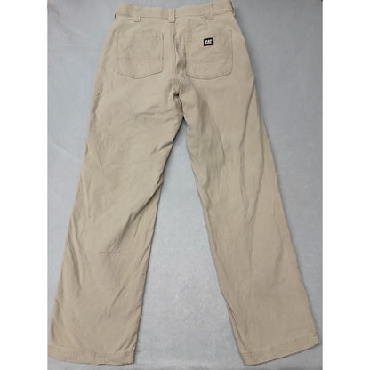 CAT (32x32) Beige Straight Cargo Fit CargoCarpenter Jeans