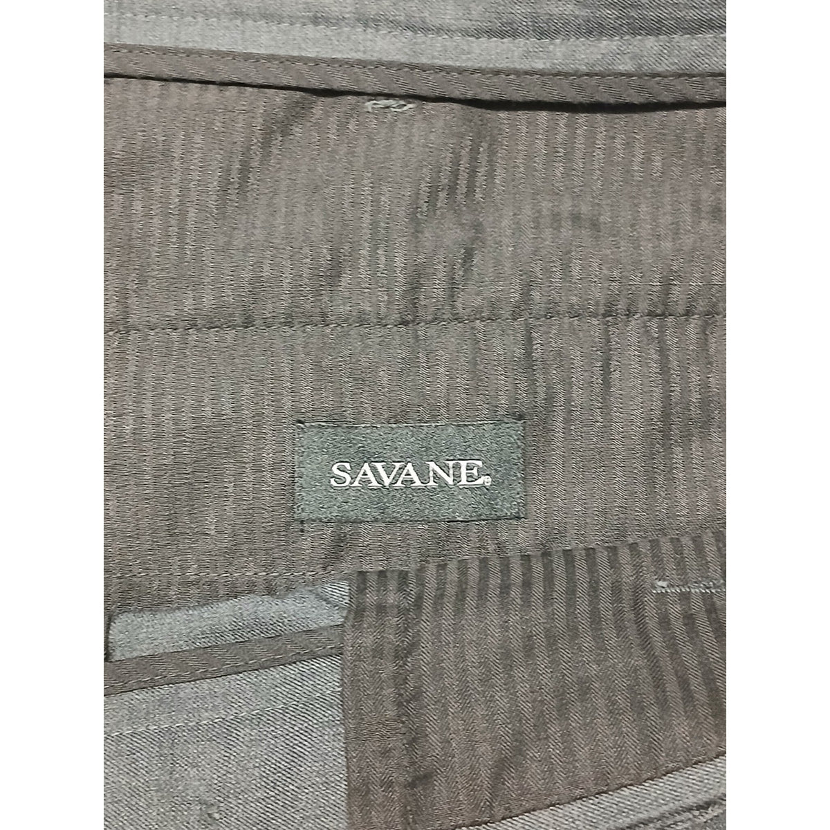 Savane (34x32) Gray Relaxed Fit Dress Slacks