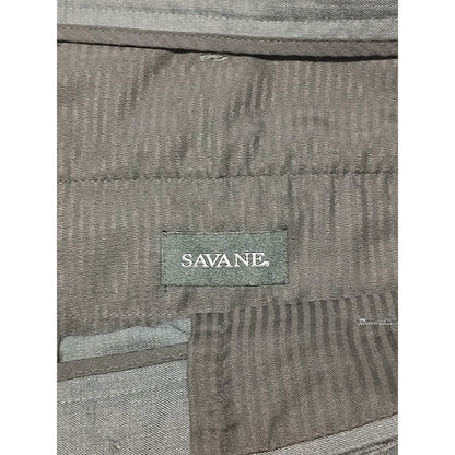 Savane (34x32) Gray Relaxed Fit Dress Slacks