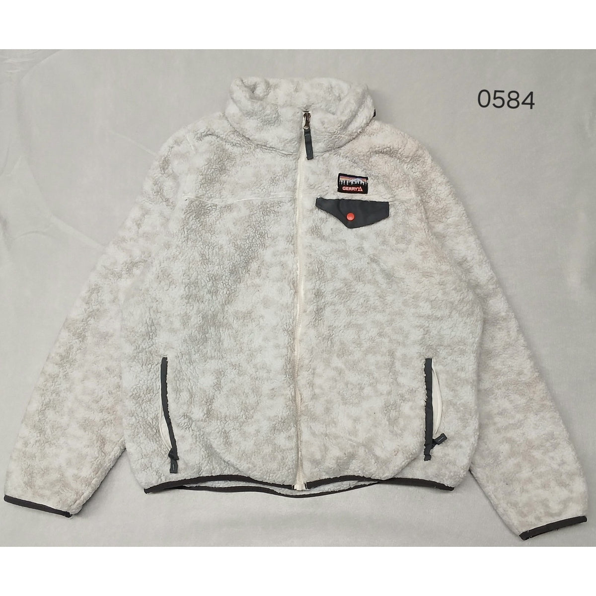 Gerry (No Size) Gray Fluff Zip Down Sherpa