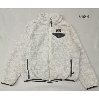Gerry (No Size) Gray Fluff Zip Down Sherpa