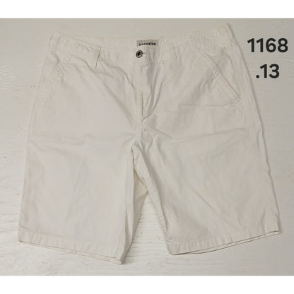 Express (36) White Board Walking Dress Chino Shorts