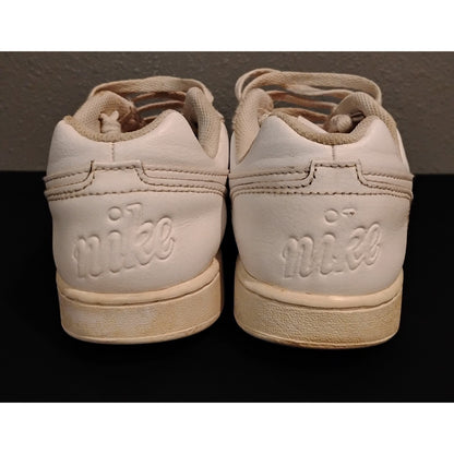 Nike Ebernon (8) AQ1779-100 White Leather Low Cut Sneakers