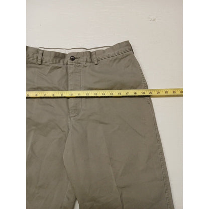 Roundtree & Yorke (34x30) Beige Vintage Wide Leg Khaki Pants