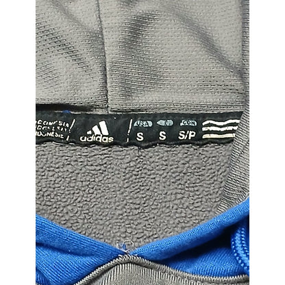 Adidas (Small) NBA Golden State Warriors Slit Pocket String Pullover Hoodie