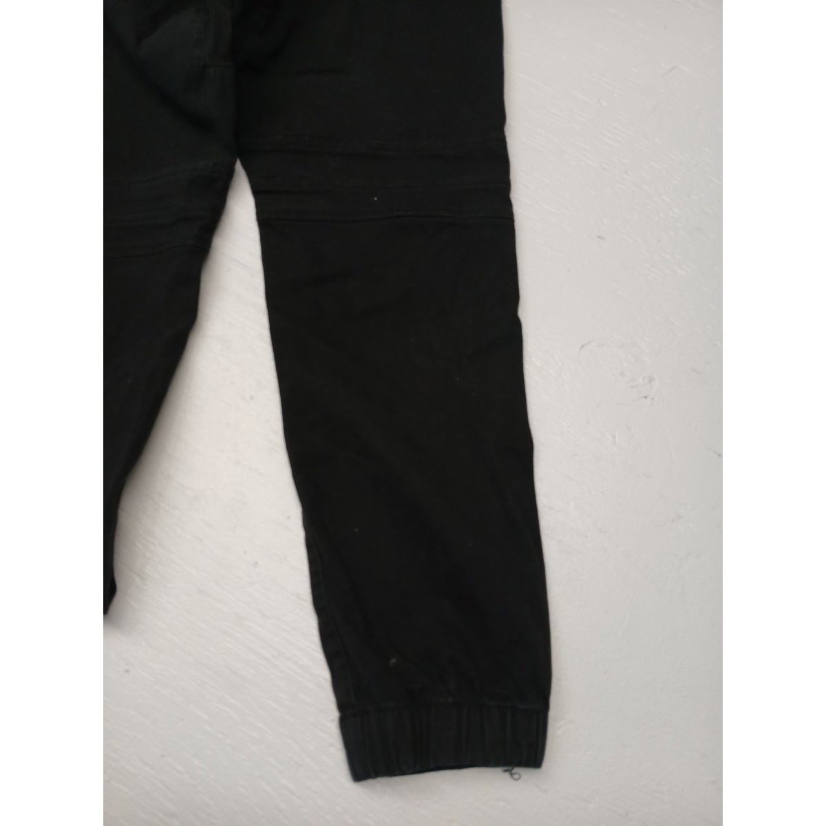 Steve's (Large) Black Skinny Ruffled Style Jeans