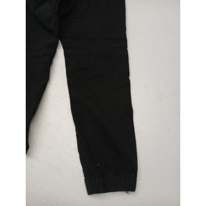 Steve's (Large) Black Skinny Ruffled Style Jeans