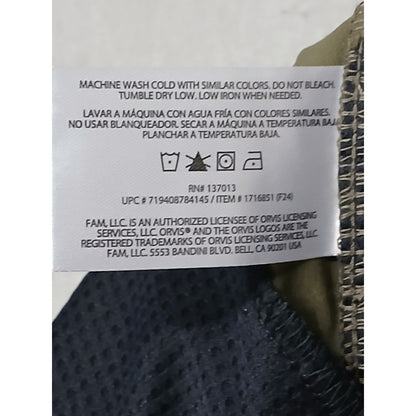 Orvis (36x30) Men's Olive Green Dri-Fit Straight Tech Pants