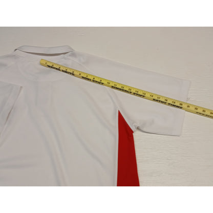 NCAA (L) Multicolor Texas Tech Raiders Button Polo Shirt