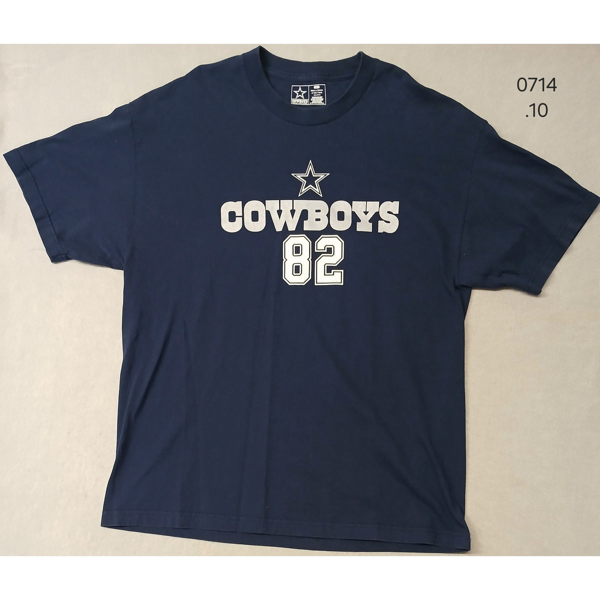 Dallas Cowboy Team Apparel (Large) Blue Crew Neck Shirt