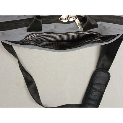 PKG (15”) Laptop Messenger Bag Carry Crossbody Gray 10L Pre Owned
