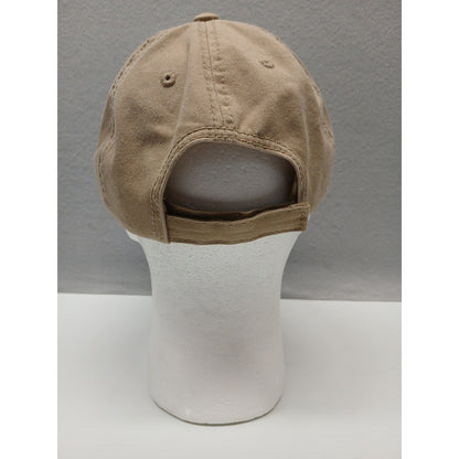 Otto (osfm) Pastors Masters Tan Khaki Strap Back Cap/Hat