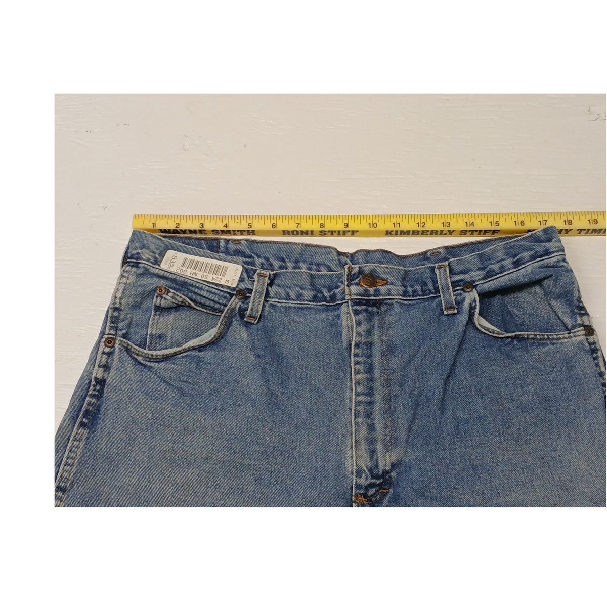 Unifirst Men's Blue Denim (38x34) Comfort Straight Jeans