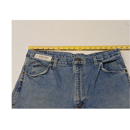 Unifirst Men's Blue Denim (38x34) Comfort Straight Jeans
