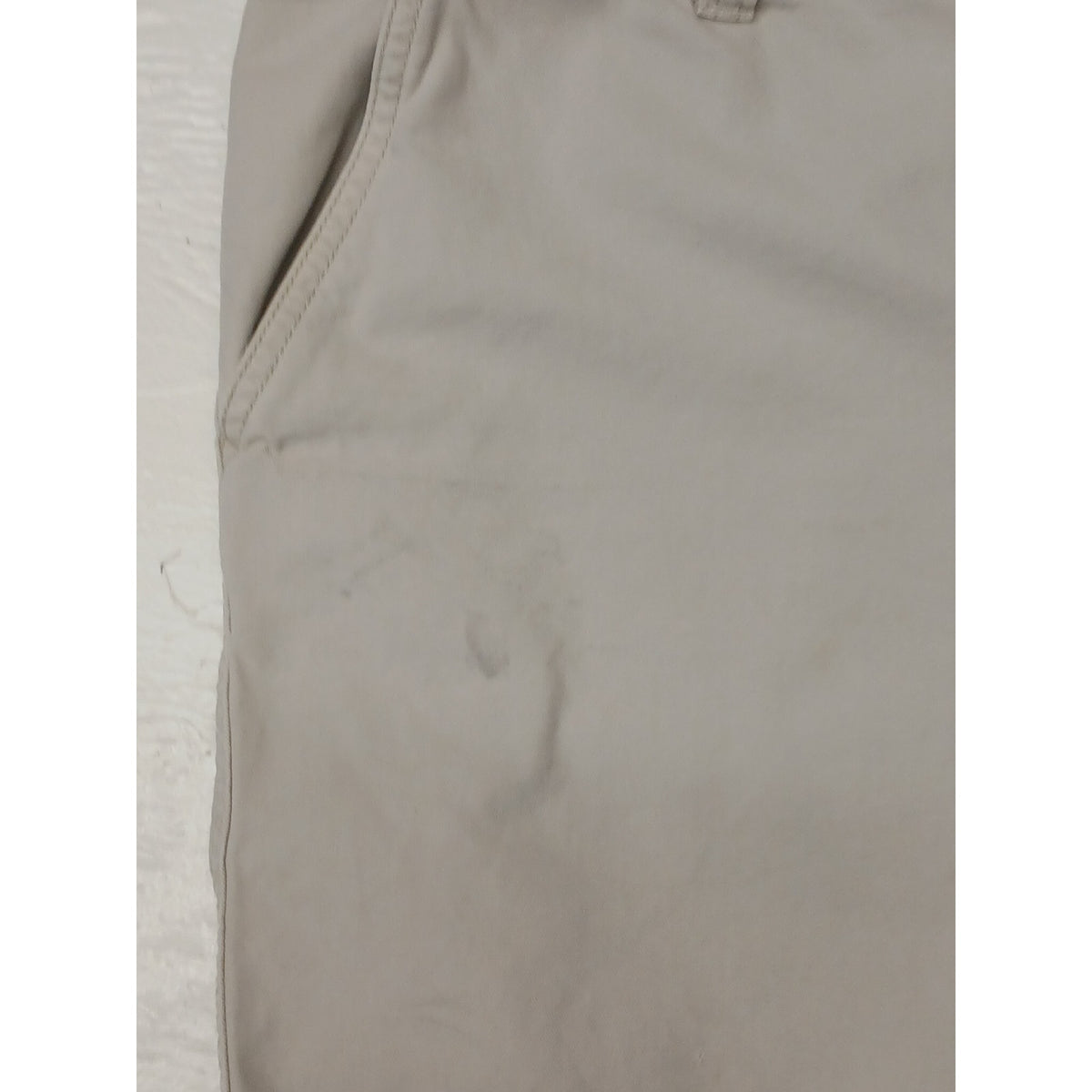 IZOD Saltwater (36) Ivory Khaki Chino Dress Shorts
