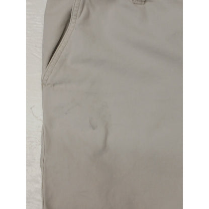 IZOD Saltwater (36) Ivory Khaki Chino Dress Shorts