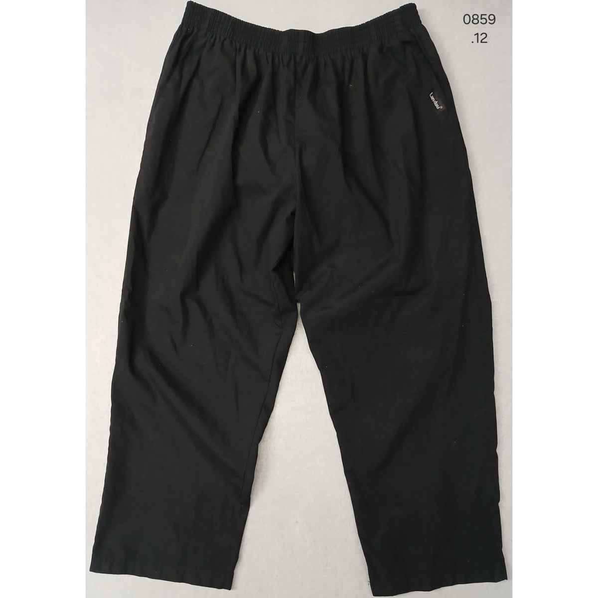 Landau (P2X) Women's Black Poly Blend Relaxed Sweatpants