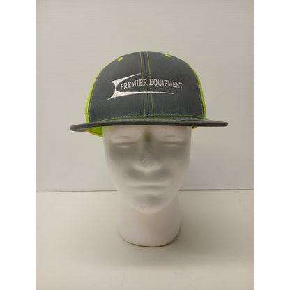 Pacific (OSFM) Neon Green Mesh Snapback Hat/Cap