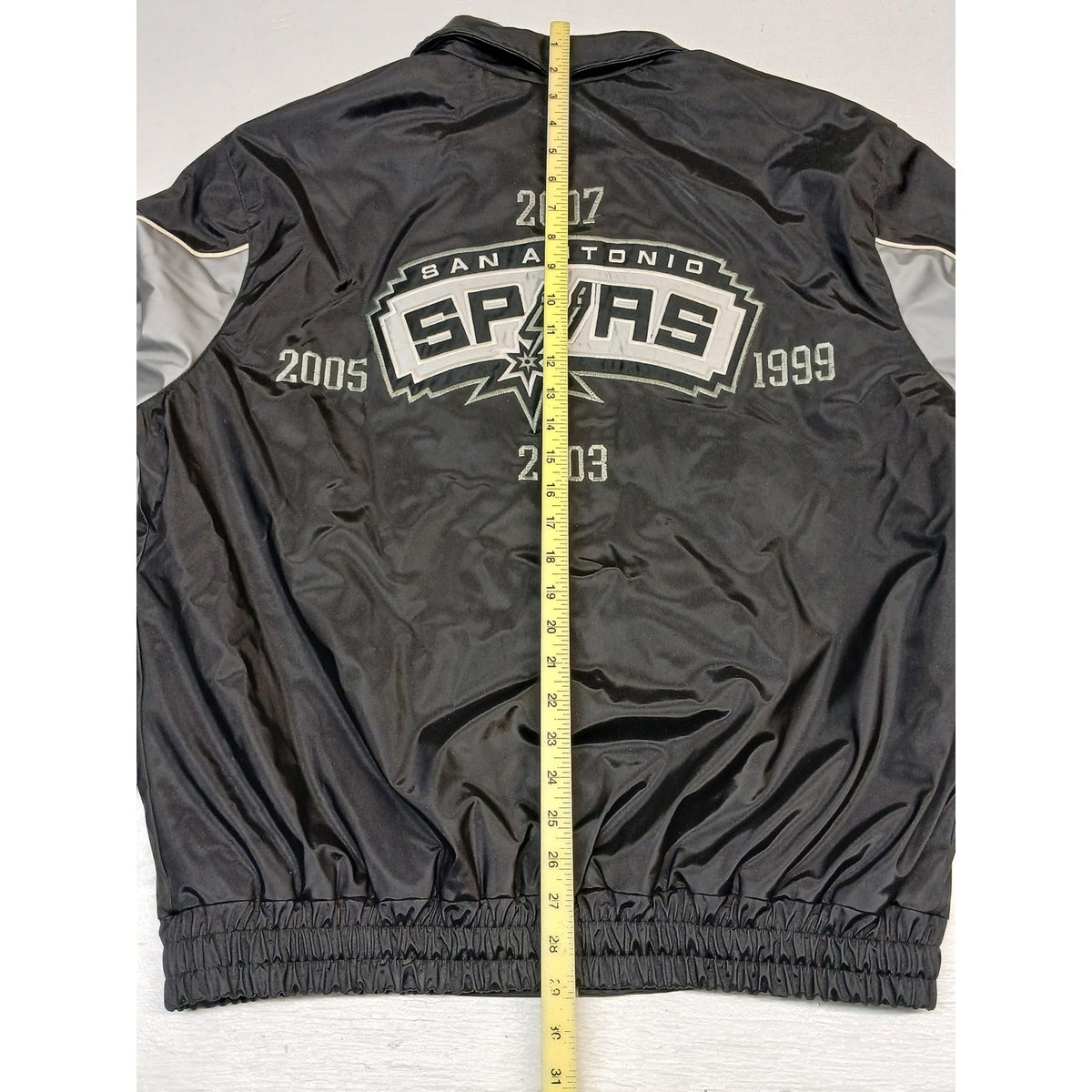 NBA (L) Vintage Spurs Multi-Championship Leather Jacket