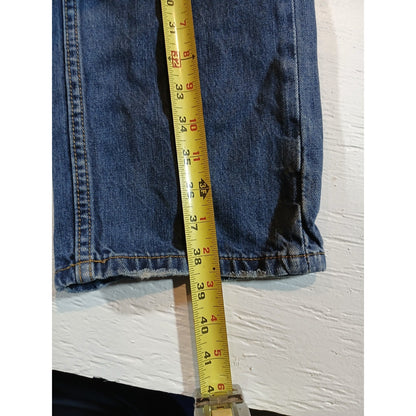 Adam Levine (34x30) Men's Relaxed Straight Blue Denim Jeans