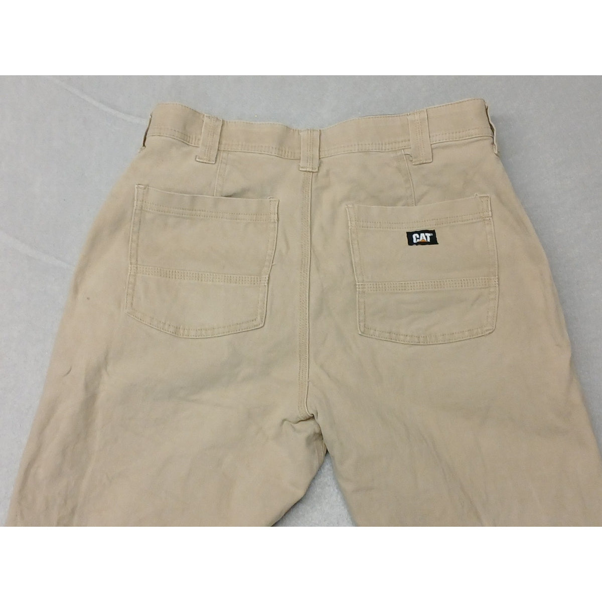 CAT (32x32) Beige Straight Cargo Fit CargoCarpenter Jeans