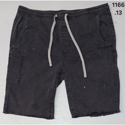 Arizona (36) Charcoal Cut Off Active Chino Jogger Shorts