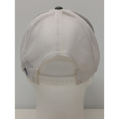 Pacific (OSFM) Gray Half Mesh Snapback Trucker Cap