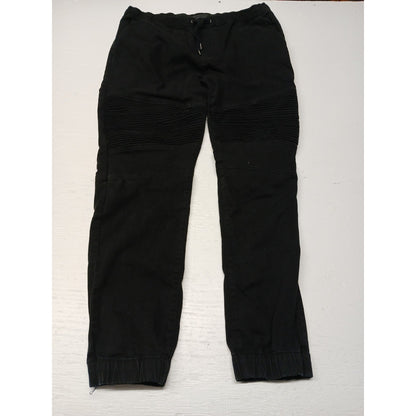 Steve's (Large) Black Skinny Ruffled Style Jeans