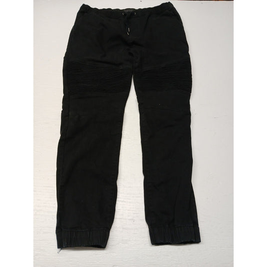 Steve's (Large) Black Skinny Ruffled Style Jeans