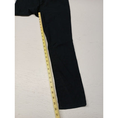 Baccini (10P) Women's Black Cheetah Printed Stretch Jeans