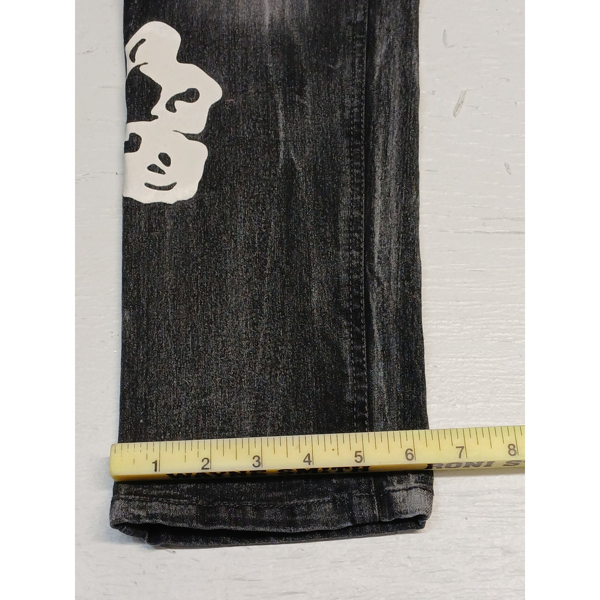 Southpole (36x30) Black Skinny Straight Denim Jeans