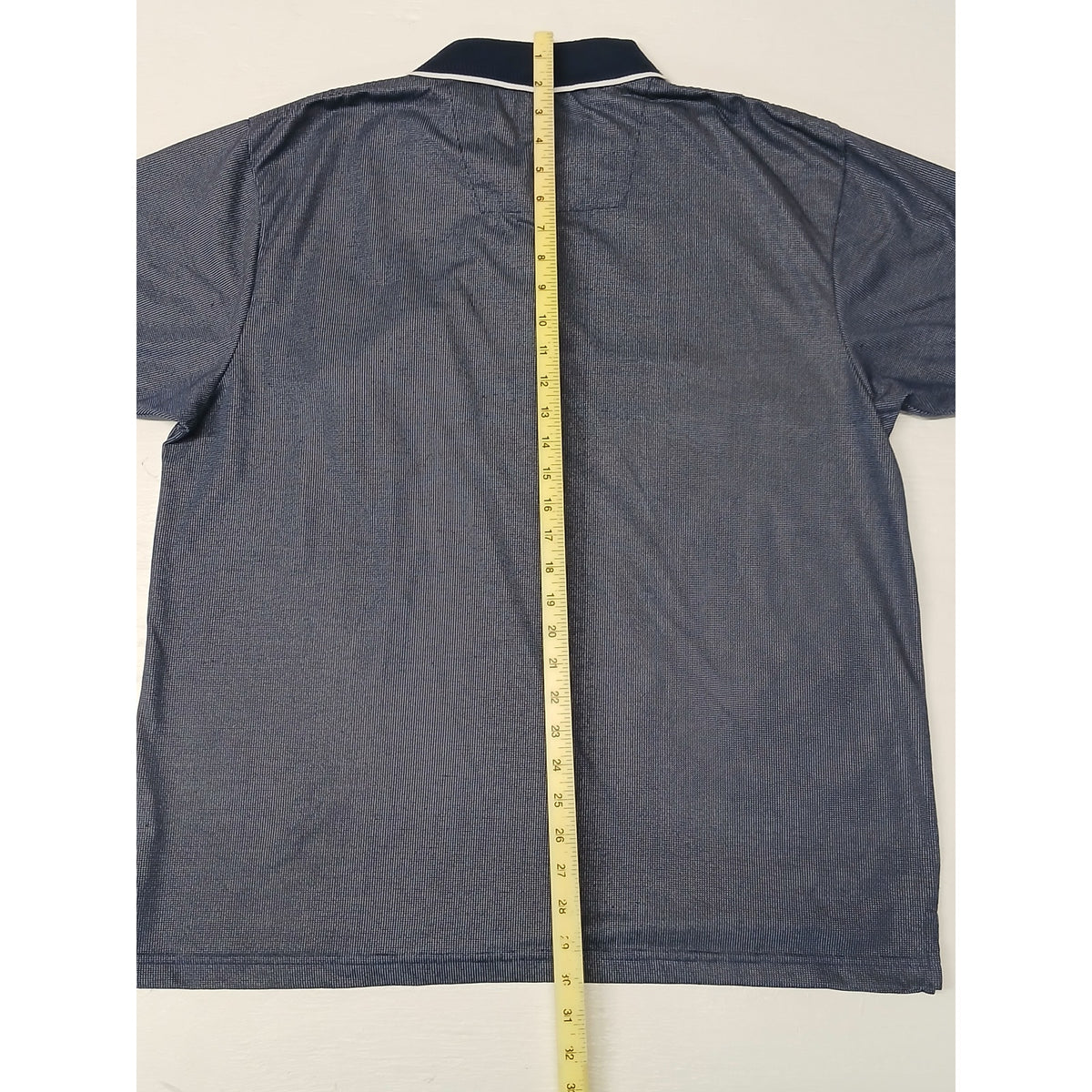 Vertical Sport (2XL) Blue Collar Button Polo Dress Shirt