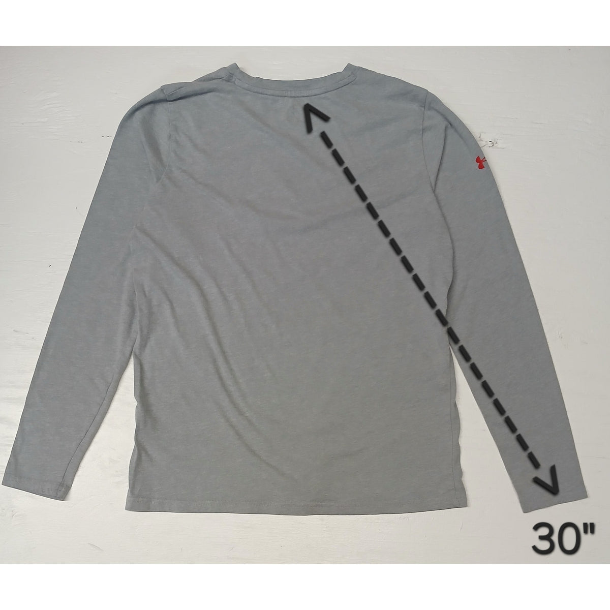 Under Armour (Medium) Gray Red Raiders Dri-Fit Sweatshirt