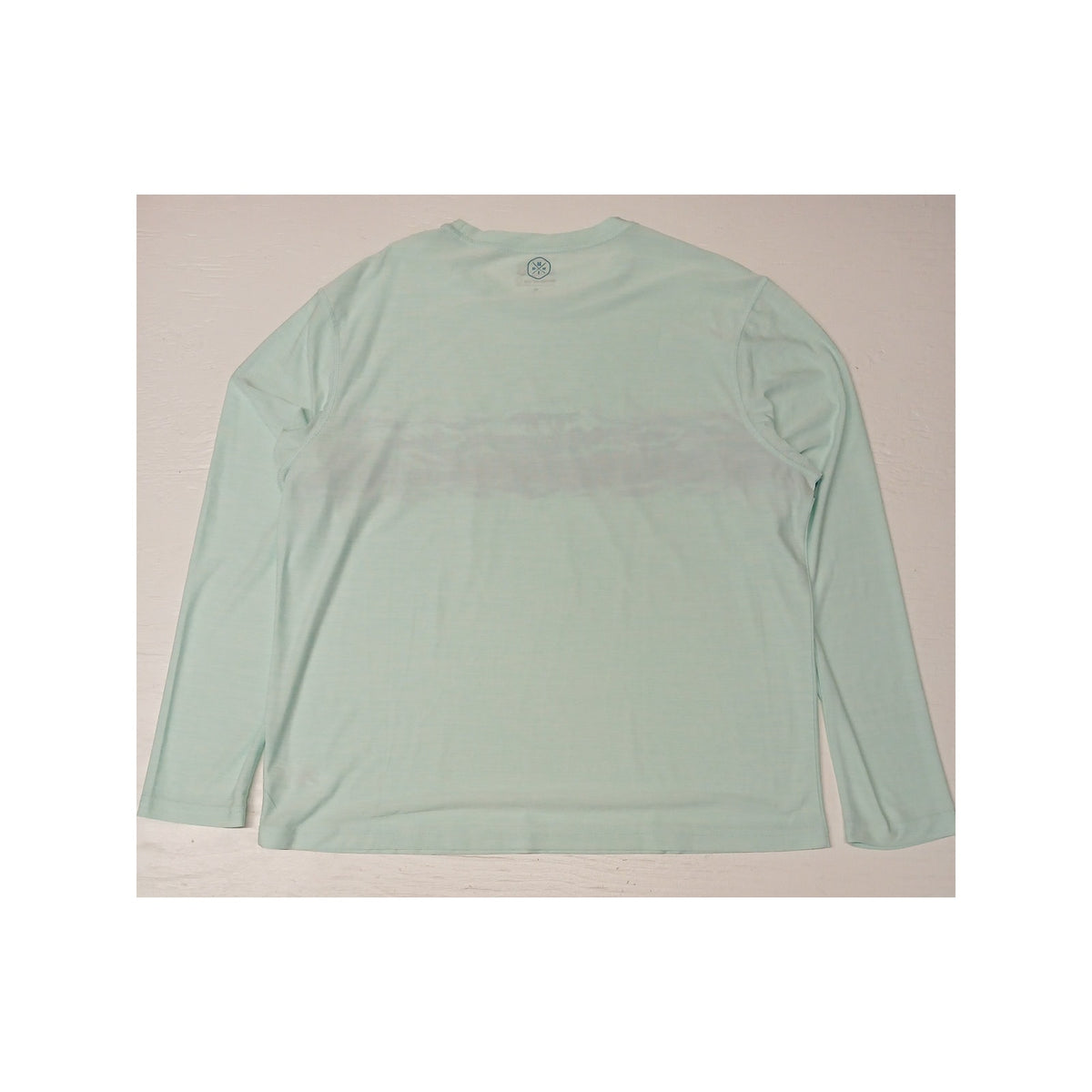 Mountain & Isles (XL) Teal Long Sleeve Dri Fit Pullover Shirt