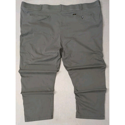 Lees (58x32) Gray Extreme Motion Relaxed Taper Stretch Pants