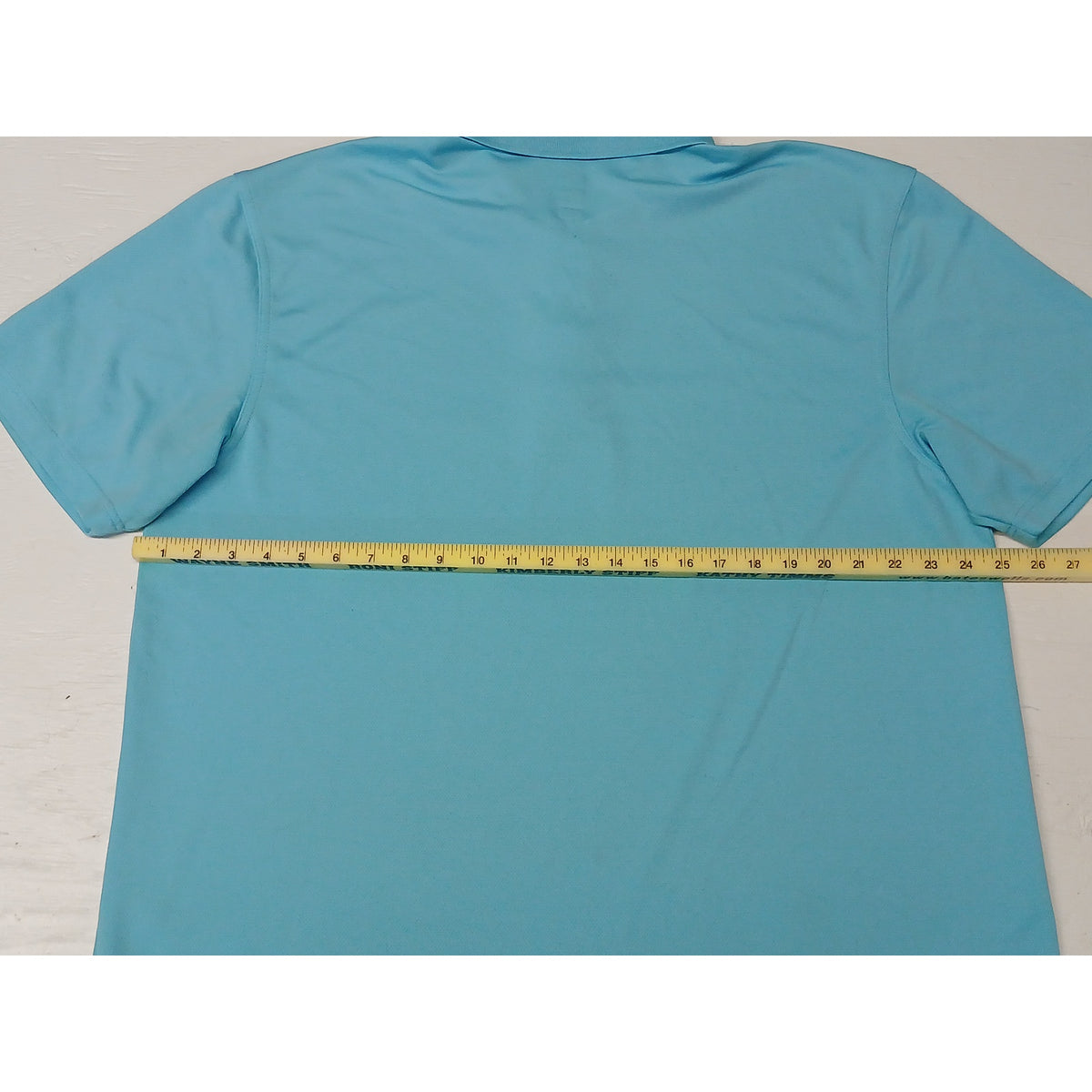 PGA Tour (2XL) Light Blue AirFlux Collar button Polo Shirt