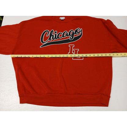 Better Together (Large) Red Chicago Illinois Sweatshirt