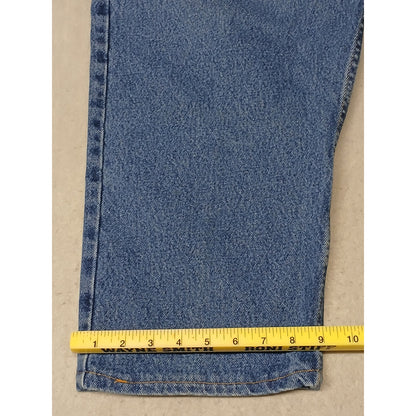 Magellan (44x30) Men's Straight Leg Blue Denim Jeans