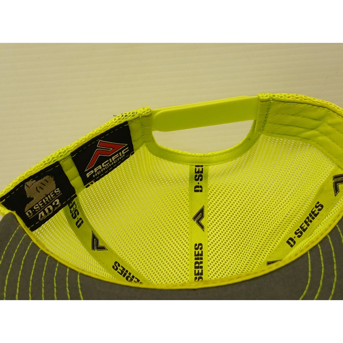 Pacific (OSFM) Neon Green Mesh Snapback Hat/Cap