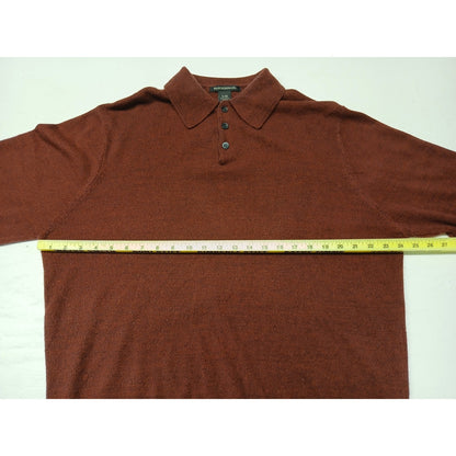 Weatherproof (XL) Red Stretch Button Pull Over Sweatshirt