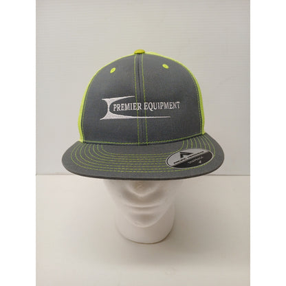 Pacific (OSFM) Neon Green Mesh Snapback Hat/Cap