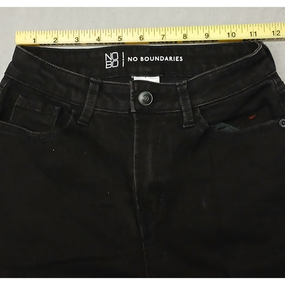 No Boundaries (5) Black Junior Skinny Jeans (2pair)