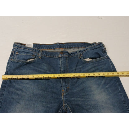 Levi's (42x32) Relaxed Straight Boot Cut Blue Denim Jeans