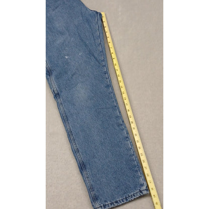Wrangler (32x32) Men's Insulated Straight Fit Blue Denim Jeans