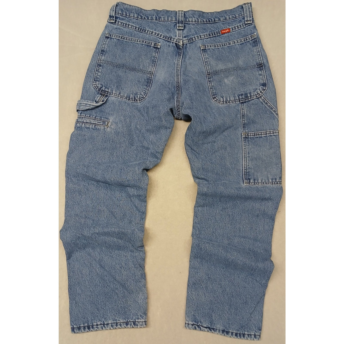 Wrangler (32x32) Men's Insulated Straight Fit Blue Denim Jeans