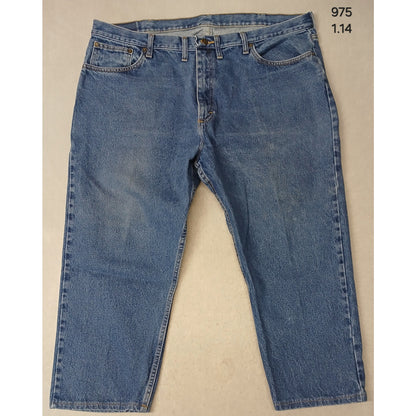 Magellan (44x30) Men's Straight Leg Blue Denim Jeans