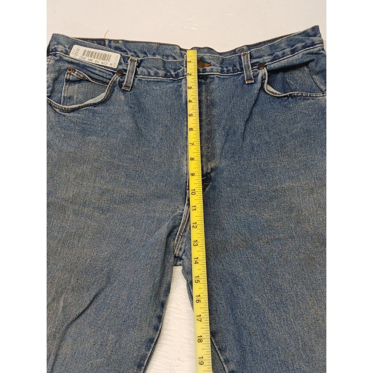 Unifirst Men's Blue Denim (38x34) Comfort Straight Jeans