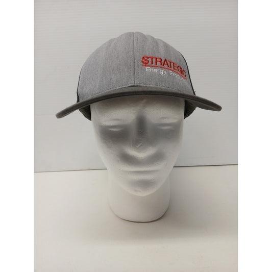 Pacific Headwear (OSFM) Gray Printed Logo Cap Snapback