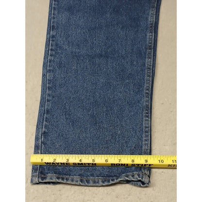Wrangler (40x32) Men's Relaxed Straight Leg Blue Denim Jeans
